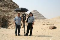 Beim Drehen meines Dokumentarfilmes &uuml;ber &Auml;gypten 2009-(c) Mouhcine El Ghomri 2